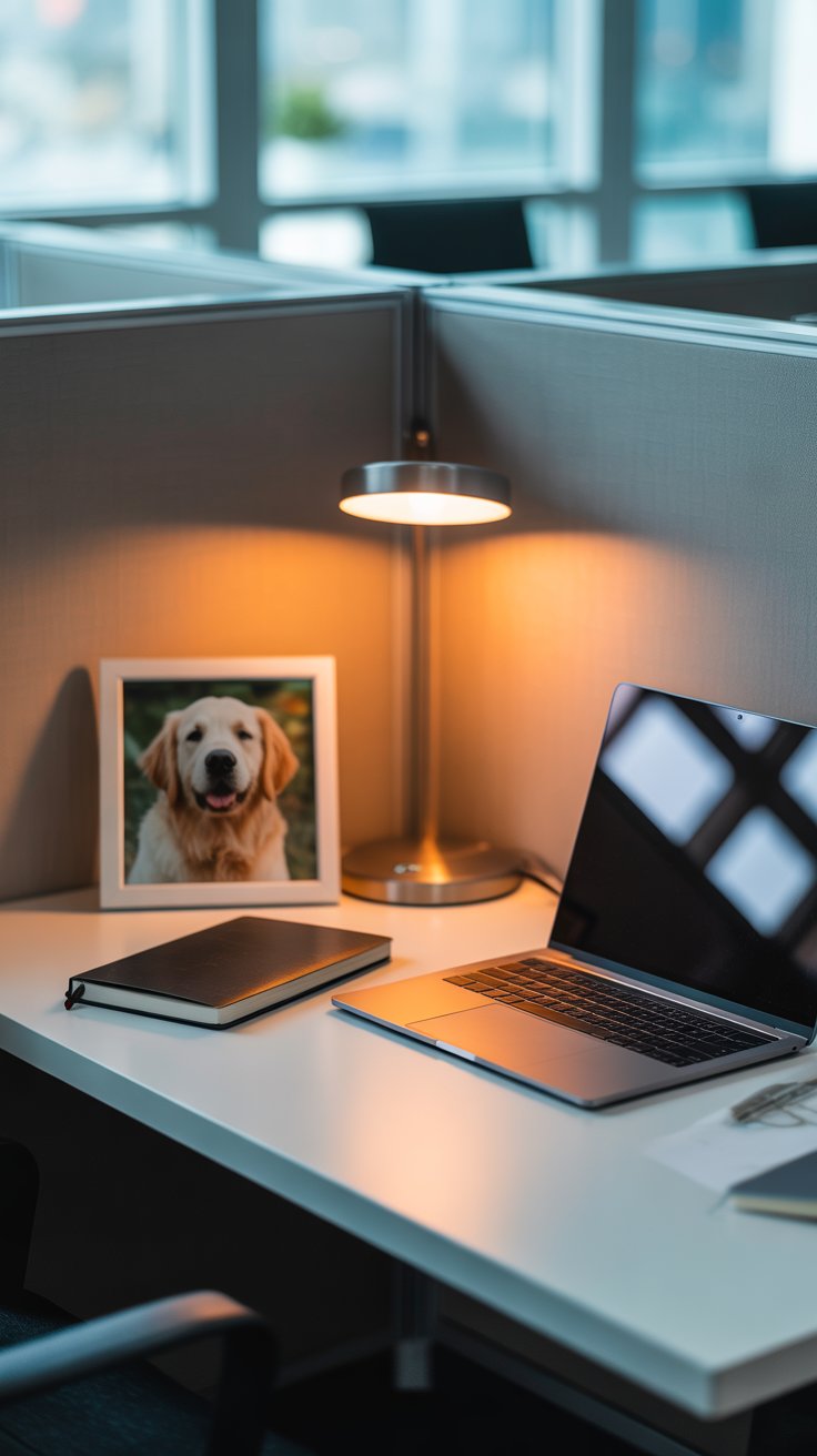 Clip-On Desk Lamp for Warm Lighting
