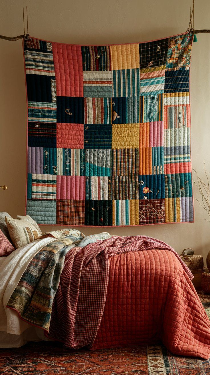 Memory Quilt Wall Hanging