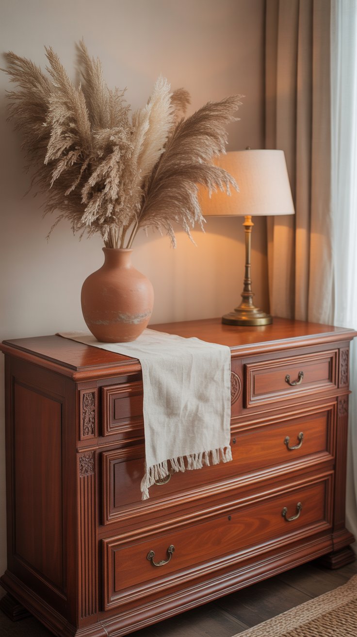 Style with Organic Decor: Terracotta, Linen, and Dried Grass