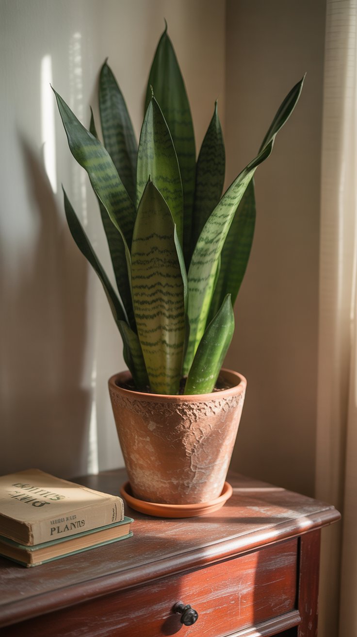 Display Large Plants in White or Clay Planters