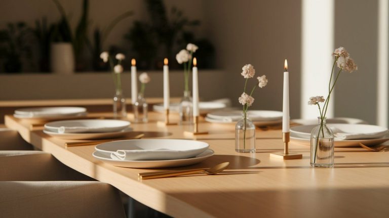 Chic Minimalist Table Setting Ideas post 01