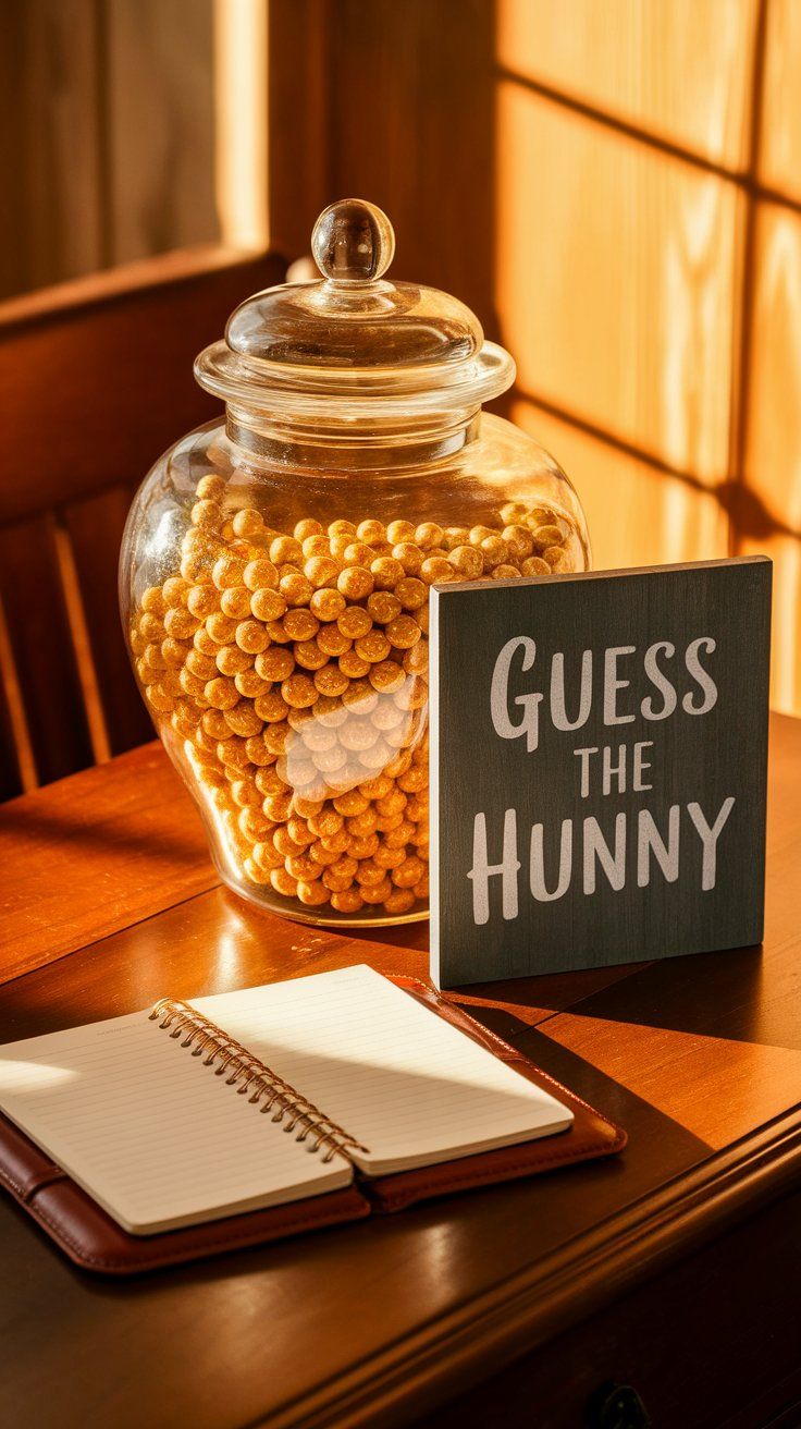 Mason jars filled with bright red drinks, garnished with strawberries, mint leaves, and Piglet-themed paper toppers on striped straws, arranged on a rustic wooden table with daisies in the background.