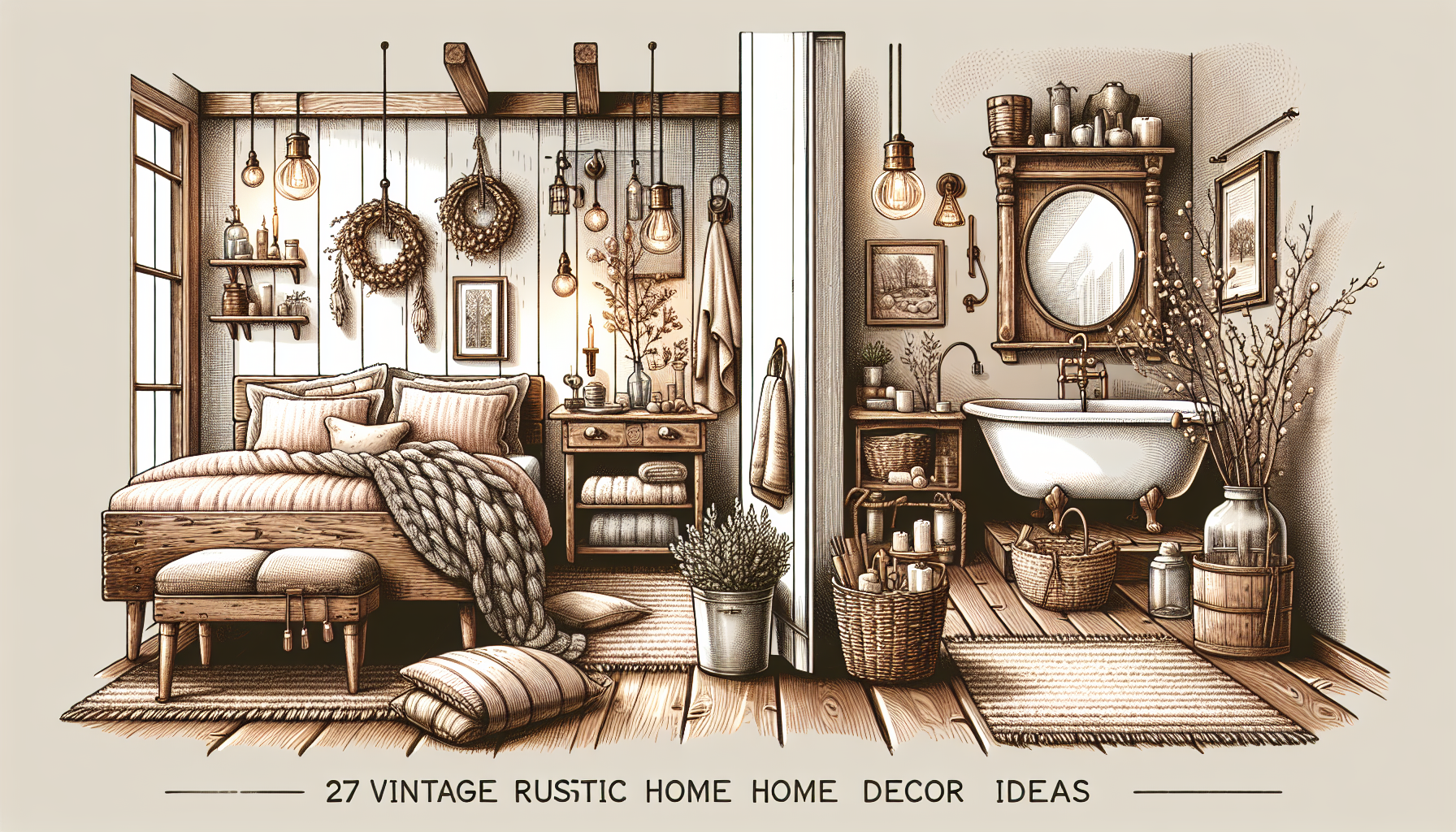 Bedroom & Bathroom Touches