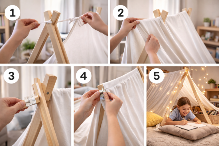 How to Make a Study Tent for Kids